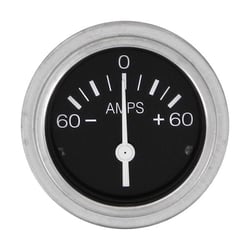 Picture of Seastar Solutions 80710P Heavy Duty 2 Inch Direct Reading Ammeter 60-0-60A