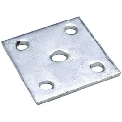 Picture of Seachoice SC50-55081 Medium Duty Axle U-Bolt Plate 1/4" Galvanized Steel