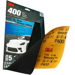 Picture of 3M 7010328058 Imperial Wetordry 400 Grit Sandpaper 9x11 Inch 5-Pack
