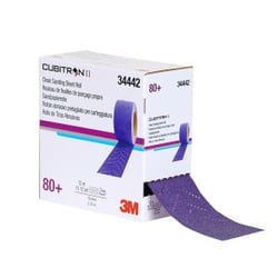 Picture of 3M 7100283780 Cubitron II Hookit Clean Sanding Sheet Roll 80 Grit 2.75 Inch