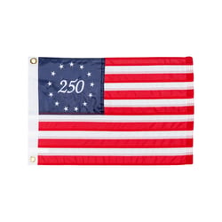 Picture of Taylor Made 8419 America 250 Anniversary Boat Flag 12" x 18" Sewn Nylon