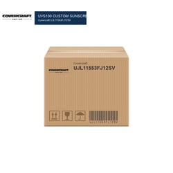 Picture of Covercraft UJL11553FJ12SV UVS100 Custom Windshield Sunscreen for Jeep