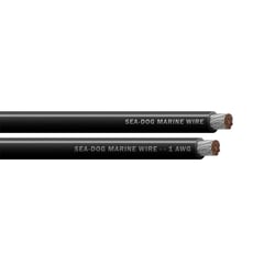 Picture of Sea-Dog Line 8001012 1 AWG Marine Battery Cable 100ft Black