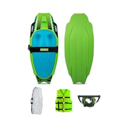 Picture of Jobe Sports 252522003PCS Slash Kneeboard Lime Green Package with Vest and Tow Rope