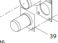 Picture of Suburban Mfg 052041 Furnace Intake Tube Assembly for NT-40