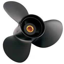 Picture of Solas 3311-114-15 Amita 3 C Plus Aluminum Outboard Propeller 11.4" x 15" Pitch