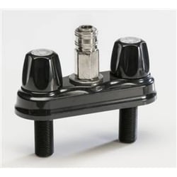 Picture of American Brass CRD-EMPR-QDC-BLK 4 Inch RV Quick Disconnect Valve with Metal Connector Black