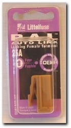 Picture of Littelfuse PAL525BP Auto Link PAL Locking Female Terminal 25 Amp Brown