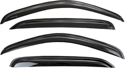 Picture of TrailFX 4536H Tape-On Window Vent Visors Smoke Acrylic 4-Piece Set