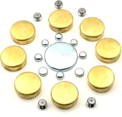 Picture of Sierra 18-56481 Brass Freeze Plug Kit for Marine Engines