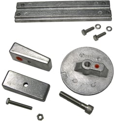 Picture of Tecnoseal 20814 Anode Kit for Mercury Verado 4 Cylinder - Zinc with Hardware