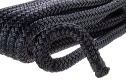 Picture of Seachoice 40661 Double Braid Nylon Dock Line Black 5/8" x 35'