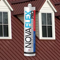Picture of Novagard Solutions NFX1910-10C1 NovaFlex Premium Silicone Sealant Sandstone 10 oz