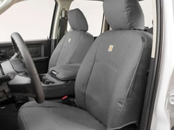 Picture of Covercraft GTT1116ABCAGY Carhartt PrecisionFit Front Row Seat Covers - Gravel