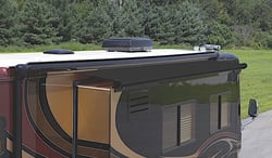 Picture of Carefree UQ08562JV SideOut Kover III RV Slide-Out Awning 78-85 Inch Black with Deflector