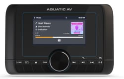 Picture of Aquatic AV CP711 CP7 Compact Marine Stereo with Bluetooth AM/FM USB AUX