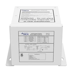 Picture of Asea Power 634103 12 KVA Marine Isolation Transformer