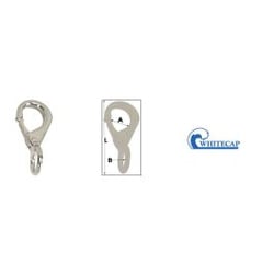 Picture of Whitecap Industries S-4034C Stainless Steel Fast Eye Boat Snap Size 3