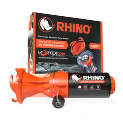 Picture of Camco 39030 Rhino Cordless 18V Lithium-Ion RV Sewage Macerator Pump Kit