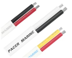 Picture of Pacer Performance W16/2DC-500 16/2 AWG Duplex Marine Boat Cable Red/Black 500 ft Spool