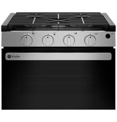 Picture of GE Appliances PLD617RWSS Profile 17-Inch Drop-In Electric Ignition RV Gas Range