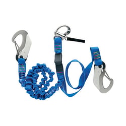 Picture of Wichard 7008W Double Releasable Elastic Safety Tether with 3 Hooks OSR/ISAF Compliant