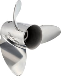 Picture of Solas 9561-140-26 Blizzard Series E Stainless Steel 3-Blade Propeller 14 x 26