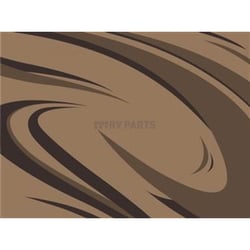 Faulkner 53010S Modern Swish Reversible RV Patio Mat Brown Beige 9x18 — image 2