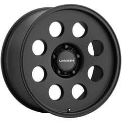 Picture of Vision Wheel 56VT4565SB0 Midway Wheel 5-4.5 Bolt Pattern Satin Black