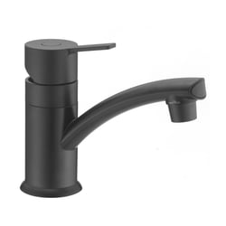Picture of Dura Faucet DF-PL200M-MB RV Streamline Single Lever Centerset Lavatory Faucet Matte Black
