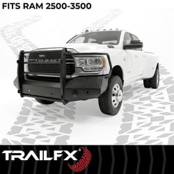 Picture of TrailFX FX3034A Full Replacement Front Bumper for Ram HD