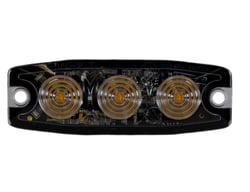 Picture of Buyers Products 8892230 3-1/2 in. 3-LED Amber Strobe Light 12/24V