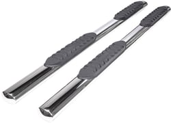 Picture of TrailFX A1560S 4 Inch Oval Straight Nerf Bars Rocker Panel Mount