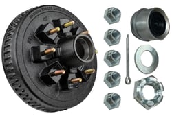 Picture of Ultra-Fab 48-979553 Loaded Hub/Drum Assembly 7000lb 8-Lug 6.5" 9/16"-18 for 12" Brakes