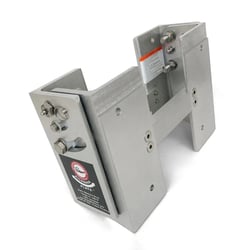 Picture of Bob's Machine 100-105102-NOPC 4" Kick Back Jack Plate Silver