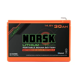 Picture of Norsk Lithium B14032C 14.8V 30Ah NMC Lithium-Ion Sonar Battery with Charger