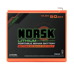 Picture of Norsk Lithium B14052C 14.8V 50Ah NMC Lithium-Ion Sonar Battery with Charger