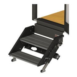 Picture of Lippert Components 2024056997 Solid Step 4.0 Premium RV Entry Steps Double 2-Step 30in