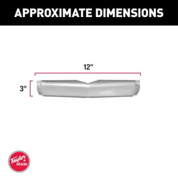 Picture of Taylor Made 2020108240 Pontoon Corner-Gard Fender Silver PVC 3" x 12"