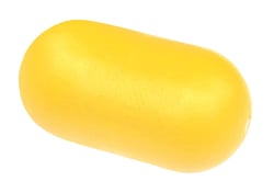 Picture of Taylor Made 2020108360 Yellow Solid Foam Rope Float - Marine Buoy Marker