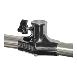 Picture of Taylor Made 2020109100 Stainless Steel Rail Mount Flag Pole Socket for 1-1/8" to 1-1/4" Rails