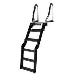 Picture of Lippert Components 2025041871 SureStep Pontoon Boat Ladder with Slip-Resistant Steps