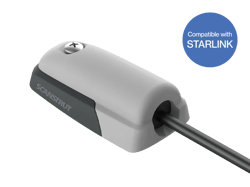 Picture of Scanstrut DS-HSL-01 Starlink Compatible Horizontal Cable Seal Grey IP68 Watertight
