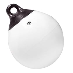 Picture of Taylor Made 2020108083 21-Inch Tuff End Inflatable Vinyl Buoy White