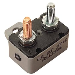 Picture of Sea-Dog Line 830113 SD-13 Marine Resettable Circuit Breaker Reset Only White