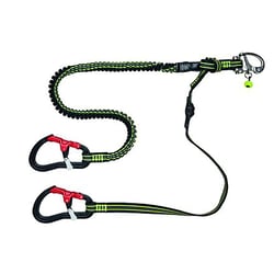 Picture of Wichard 7069W US Sailing Offshore Double Safety Tether 6ft Elastic Webbing