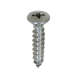 Picture of Marine Fasteners RP-594 Phillips Oval Head Self-Tapping Screws #10 x 1in 100-Pack