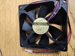Picture of Dometic 3316331.000 K Fan Vent 3.5in Ducted Register 6/8 CF RV HVAC