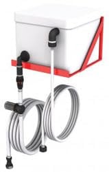 Picture of Flow-Rite BAMS702 5-Gallon Gravity Water Tank with Mounting Shelf - Battery Watering System