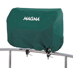 Picture of Magma A10-1290FG Sunbrella Grill Cover for Catalina 12" x 18" Rectangular Grills Forest Green